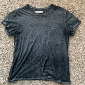 dark gray tee